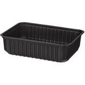 Контейнер прямоугольный 179х132х46мм, 750 мл, черный