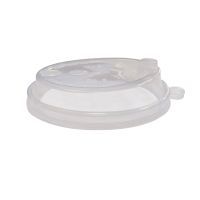 Крышка для стаканов, для холодного и горячего, d 80 мм, прозрачная