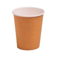 Стакан бумажный 250 мл 1 сл., d80 мм, крафт-бел., карт., 50 шт/упак 1 000 шт/кор РОССИЯ 01-125003-050/1000/24