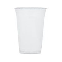 Одноразовый стакан для холодного, 0.4л, d 95мм, h 120мм, прозрачный, шейкер, ПЭТ