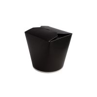 Коробка для лапши 450 мл, d103хh97 мм, черн., карт., 50 шт/упак 500 шт/кор РОССИЯ