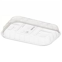 Крышка для контейнера, прямоугольная, 120х188х36мм, прозрачная, ПЭТ