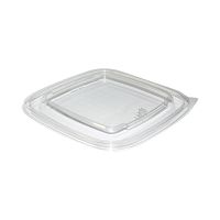 Крышка к контейнеру 160х160х13,8 мм, прозр., ПЭТ, 75 шт/упак "ПолиЭр" 450 шт/кор РОССИЯ СпК-1616-К  ПЭТ