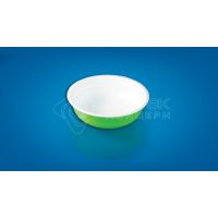 Контейнер-миска для супа 500 мл, d-135мм, h-65мм светлозеленая