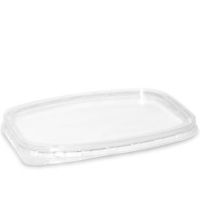 Крышка прямоугольная, 138x102х5мм, полупрозрачная ПП