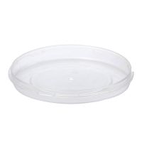 Контейнер под пресервы и мёд, 300мл d=173 мм, h=21мм, полупрозрачный, ПП