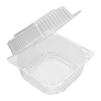 Упаковка квадрат внеш. 153x153x86мм, внутр. 139х139х78мм, прозрачная, ОПС