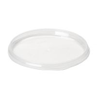 Крышка к контейнеру для пресервов [ведру] d131 мм, прозр., ПП, 650 шт/кор "Альянсупак" 650 шт/упак БЕЛАРУСЬ КВ-131 ОСВ