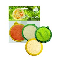 Мочалки для лица, разноцв., 22 г, 2 шт/упак 60 упак/кор РОССИЯ 4.2