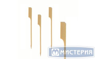 Пика 180 мм, диз. "Гольф", беж., бамбук, 100 шт/упак 40 упак/кор КИТАЙ