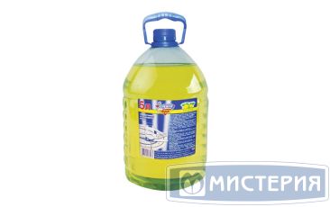 Средство для мытья посуды "Золушка" Лимон, бутылка ПЭТ, 5000 мл 4 шт/кор РОССИЯ М-04-2с
