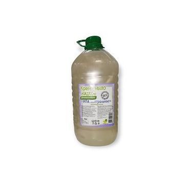 Мыло-крем жидкое "Ecoline" Vita Нейтральное, гиппоалерген., бутылка ПЭТ, 5000 мл 4 шт/кор РОССИЯ 143025