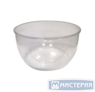 Контейнер для пресервов 360 мл, d112хh55 мм, форма "Банка", без контр. замка, без крышки, прозр., ПП, 25 шт/упак 500 шт/кор РОССИЯ 360/112