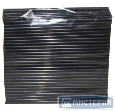 Трубочки для коктейлей 240 мм, d8 мм, черн., пласт. прямые, 150 шт/упак 40 упак/кор РОССИЯ 117004