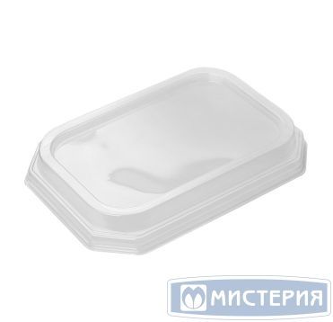 Крышка к контейнеру 151х108х17 мм, прозр., ПЭТ, 540 шт/кор "Комус" 540 шт/упак РОССИЯ СПП-500К