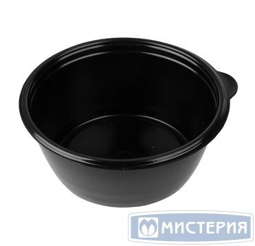 Контейнер-миска круглый 500 мл, черный