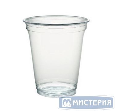 Стакан-шейкер одноразовый 300 мл, прозр., ПЭТ, 50 шт/упак 1 000 шт/кор РОССИЯ 122340