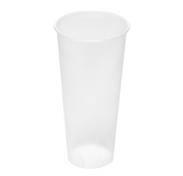 Стакан 500 миллилитров, Универсальный, прозрачн.матовый., ПП