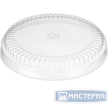 Упаковка для торта [дно] d202хh55[d173хh53] мм, прозр., ПС, 300 шт/кор "Комус" 300 шт/упак РОССИЯ Т-185Д