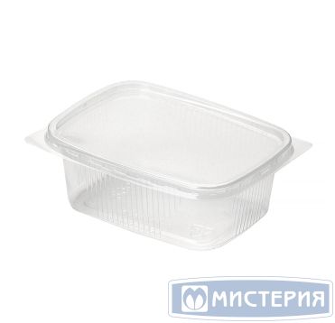 Контейнер прямоугольный 108х82х40мм, 200 мл, полупрачный 