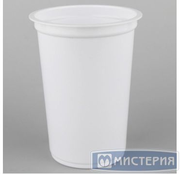 Контейнер под запайку 500 мл, 1-секц. d95х h126 мм, бел., ПП, 25 шт/упак "ПолиЭр" 500 шт/кор РОССИЯ К-95-500бел.