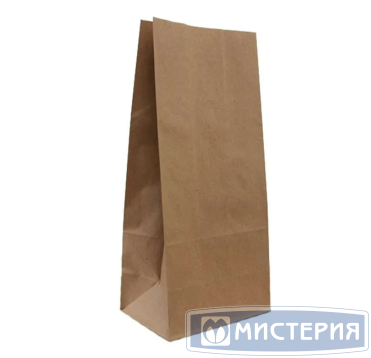 Пакет на вынос [120+80]х250 мм S без ручек, крафт, бум., 1000 шт/кор 1 000 шт/упак РОССИЯ PD-01-50-120825