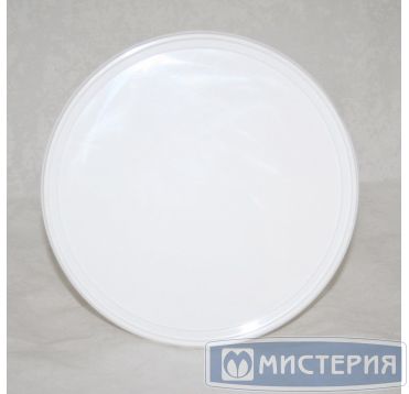 Крышка к контейнеру для пресервов [ведру] d340 мм, бел., ПП, 50 шт/кор "Альянсупак" 50 шт/упак БЕЛАРУСЬ КВ-340 бел