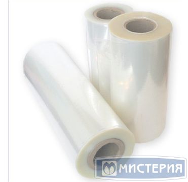 Пленка для запайки лотков 410 мм, 55 мкм, 9 кг, прозр., PET/CPP 9 кг/рул 1 рул/кор РОССИЯ