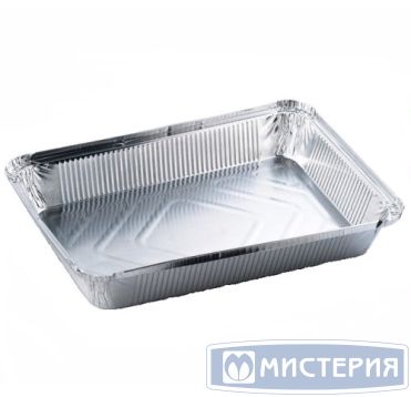 Форма алюминиевая 1-секц. 2235 мл 313х213х44 мм, без крышки, алюм., 50 шт/упак 600 шт/кор РОССИЯ SP(RF)86L/1019 /4019