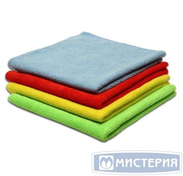 Универсальная салфетка из микрофибры 30х30 см, зеленая