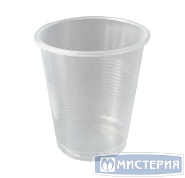 Стакан одноразовый 300 мл, прозр., ПП, 50 шт/упак 1 000 шт/кор РОССИЯ