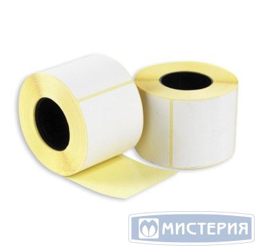 Весовая лента 58х40 мм ЭКО, непринт., бел., термобум., 400 шт/рул 60 рул/кор РОССИЯ