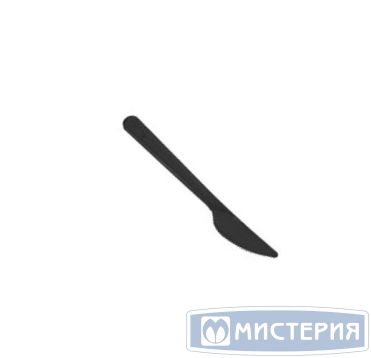 Нож одноразовый Кристалл 180 мм, черн., ПС, 50 шт/упак 2 500 шт/кор РОССИЯ 4008Ч