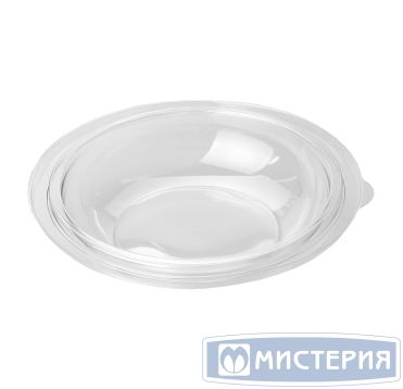 Крышка круглая d-194мм, h-40,5 мм, прозрачная ПЭТ, купольная