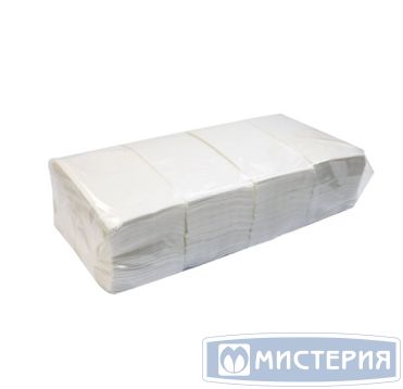 Салфетки 330х330 мм 2-сл., бел., бум., 200 шт/упак 14 упак/кор РОССИЯ 1/8